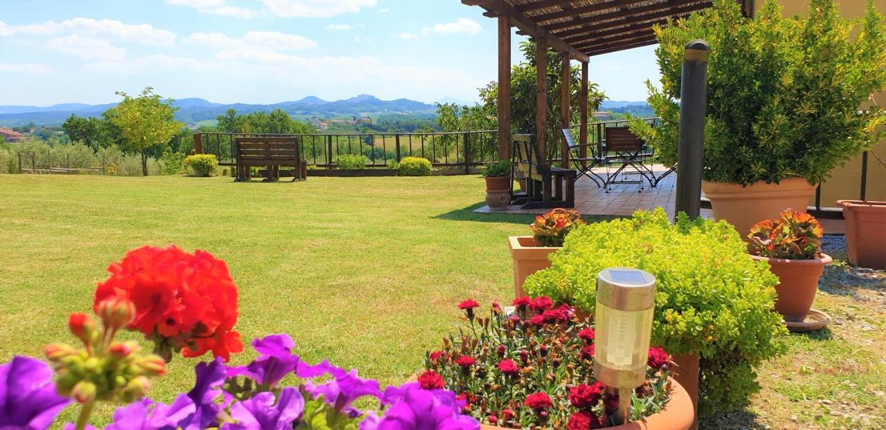 Casina Di Pacina Villa Abbadia di Montepulciano Luaran gambar