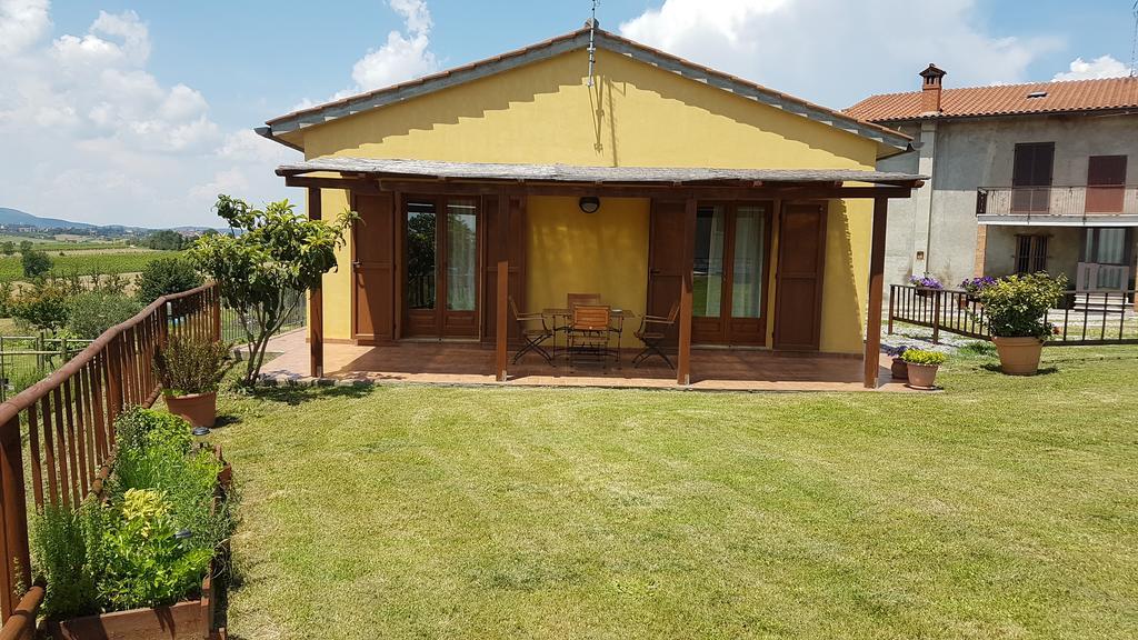 Casina Di Pacina Villa Abbadia di Montepulciano Luaran gambar