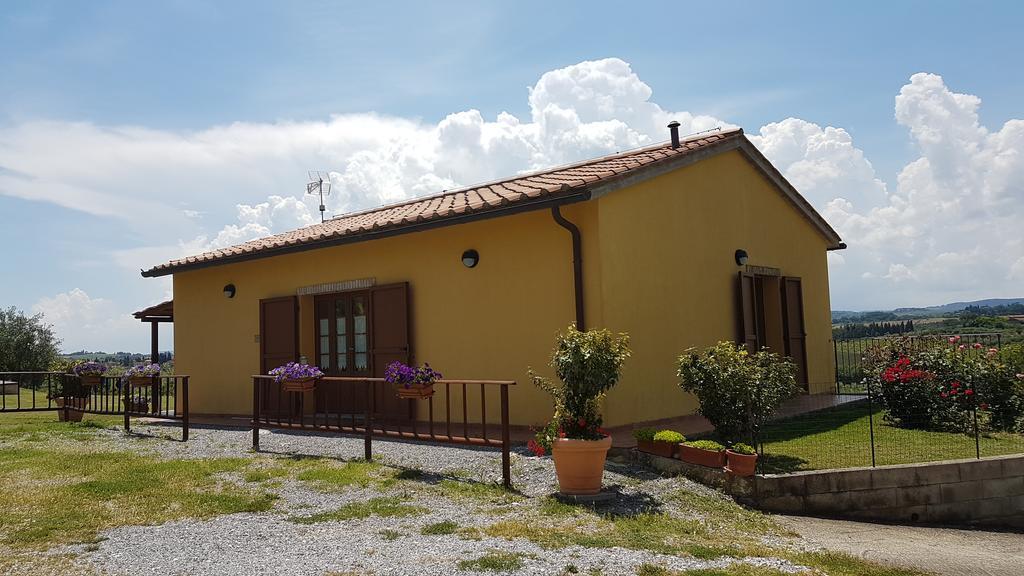 Casina Di Pacina Villa Abbadia di Montepulciano Luaran gambar